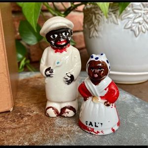 Vintage salt & pepper shakers